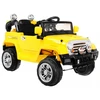 Ramiz Elektrinė mašina vaikams JEEP JJ245 geltonos spalvos