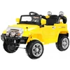 Ramiz Elektrinė mašina vaikams JEEP JJ245 geltonos spalvos