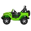 Ramiz Elektromobilis Jeep Wrangler Rubicon, Žalias