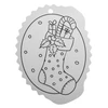 Jokomisiada Christmas medžio hangers coloring page
