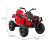 Ramiz Elektrinis keturratis ATV AIR, Raudona