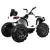 Ramiz Elektrinis keturratis Quad, baltas