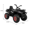 Ramiz Važiuoklė Quad ATV Desert Juodas