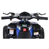 Ramiz Quad Highper Baterija Mėlyna 35km/h + 1000W variklis be šepetėlių + pripučiami ratai + sėdynės reguliavimas
