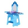 Triton Mėlyna Mėlyna Princess Dressing Table + priedai