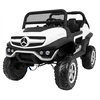 Ramiz Elektromobilis Mercedes Benz Unimog 4x4, Baltas