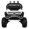 Ramiz Elektromobilis Mercedes Benz Unimog 4x4, Baltas