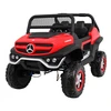 Ramiz Elektromobilis Mercedes Benz Unimog 4x4, Raudona