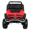 Ramiz Elektromobilis Mercedes Benz Unimog 4x4, Raudona