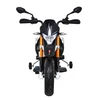 Ramiz Elektrinis vaikų motoroleris 2x12V, 2 pavaros, muzika, nuo 3 metų, juodas