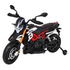 Ramiz Elektrinis vaikų motoroleris 2x12V, 2 pavaros, muzika, nuo 3 metų, juodas