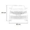 Triton Elektromobilis Range Rover SUV Lift, Raudona