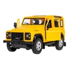 R/C car Land Rover Defender 1:14 RASTAR Geltona