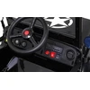 RAMIZ Elektromobilis Retro karinis 4x4 pavara, Juodas