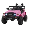 Rožinė Elektromobilis Toyota FJ Cruiser 4x4, Rožinė