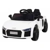 Ramiz Audi R8 na akumulator vaikams Baltas + Pilot + EVA + Wolny Start + MP3 LED