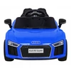 Elektrinė mašina vaikams Audi R8 mėlynos spalvos