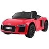 Ramiz Elektromobilis Audi R8 Spyder, raudonas