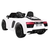 Ramiz Elektromobilis Audi R8 Spyder, baltas