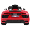 Ramiz Elektromobilis Audi R8 Spyder, raudonas