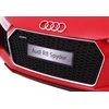 Ramiz Elektromobilis Audi R8 Spyder, raudonas