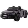 Ramiz Elektromobilis Audi R8 Spyder, juodas