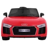 Ramiz Elektromobilis Audi R8 Spyder, lakuotas raudonas