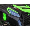 Ramiz Buggy ATV Strong Racing dla 2 dzieci Žalias + Silnik bezszczotkowy + Pompowane koła + Audio LED