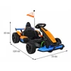 Ramiz Gokart McLaren Drift na akumulator vaikams + Funkcja driftu + Sportowe siedzenie + Światła LED + Wolny Start + EVA