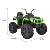 Ramiz Elektrinis keturratis Quad ATV, žalias