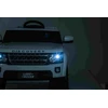Ramiz Elektromobilis Land Rover Discovery, baltas