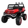 Ramiz Elektromobilis Mercedes Benz Unimog 4x4, Raudona