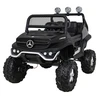 Ramiz Elektromobilis Mercedes Benz Unimog 4x4, Juodas