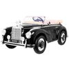 Ramiz Elektromobilis Mercedes Benz 300S Retro, lakuotas juodas