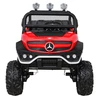Ramiz Elektromobilis Mercedes Benz Unimog 4x4, Raudona