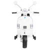 Ramiz Elektrinis motoroleris vaikams Vespa, Baltas
