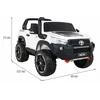 Ramiz Elektromobilis Toyota Hilux baltas