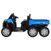 Ramiz Mėlyna Dvivietis elektrinis Farmer Truck 4x4, Mėlyna
