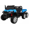 Ramiz Mėlyna Dvivietis elektrinis Farmer Truck 4x4, Mėlyna