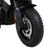 Ramiz Vaikiškas elektrinis BMW F850 GS motoroleris su muzika ir USB jungtimi, iki 30 kg, juodas