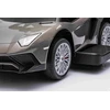 Roger Vaikiškas Lamborghini Aventador SV elektrinis triratukas su garsais ir LED šviesomis, iki 30 kg, juodas