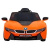 Ramiz Elektrinė mašina vaikams BMW I8 LIFT oranžinės spalvos