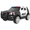 Ramiz Elektromobilis Policija + Sirenos + Megafonas, Juodas