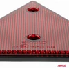 Raudonas šviesą atspindintis įspėjamasis trikampis amio-04384