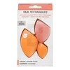 Real Techniques - „Ultimate Sponge Trio“ oranžinė/rožinė