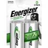 Įkraunama baterija HR20 (D) 1.2V 2500mAh Ni-Mh ENERGIZER (2 vnt. blisteris)