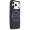 Red Bull Raudona Bull Raudona Bull Silicone mėlynos spalvos Ring MagSafe dėklas skirtas Apple iPhone 17 Pro Navy