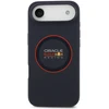 Red Bull Raudona Bull Raudona Bull Silicone Raudona Ring MagSafe dėklas skirtas Apple iPhone Air mėlynos spalvos