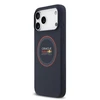 Red Bull Raudona Bull Raudona Bull Silicone Raudona Ring MagSafe dėklas skirtas Apple iPhone 17 Pro Max Navy mėlynos spalvos