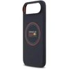 Red Bull Raudona Bull Raudona Bull Silicone Raudona Ring MagSafe dėklas skirtas Apple iPhone Air mėlynos spalvos